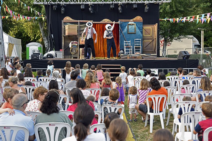 Racó Infantil de Festa Major. Foto: Bernat Millet.