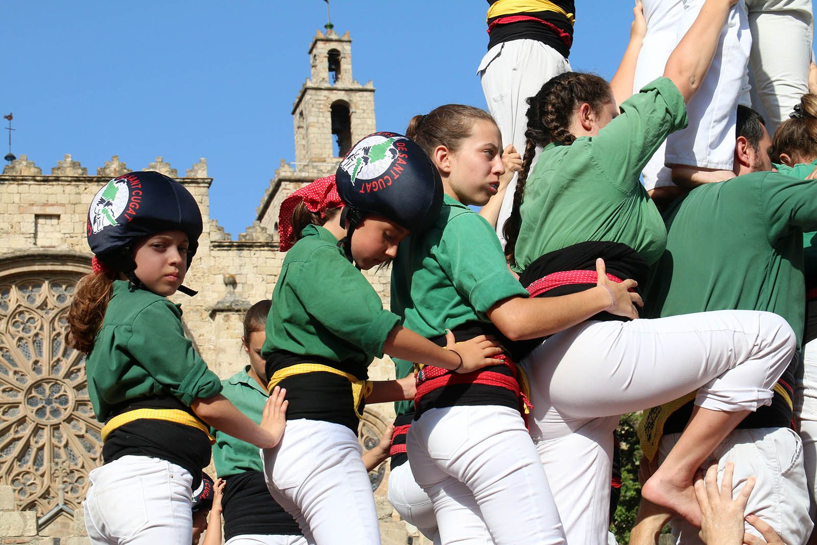 XXIII Actuació Castellera de Festa Major. Foto: Lali Álvarez