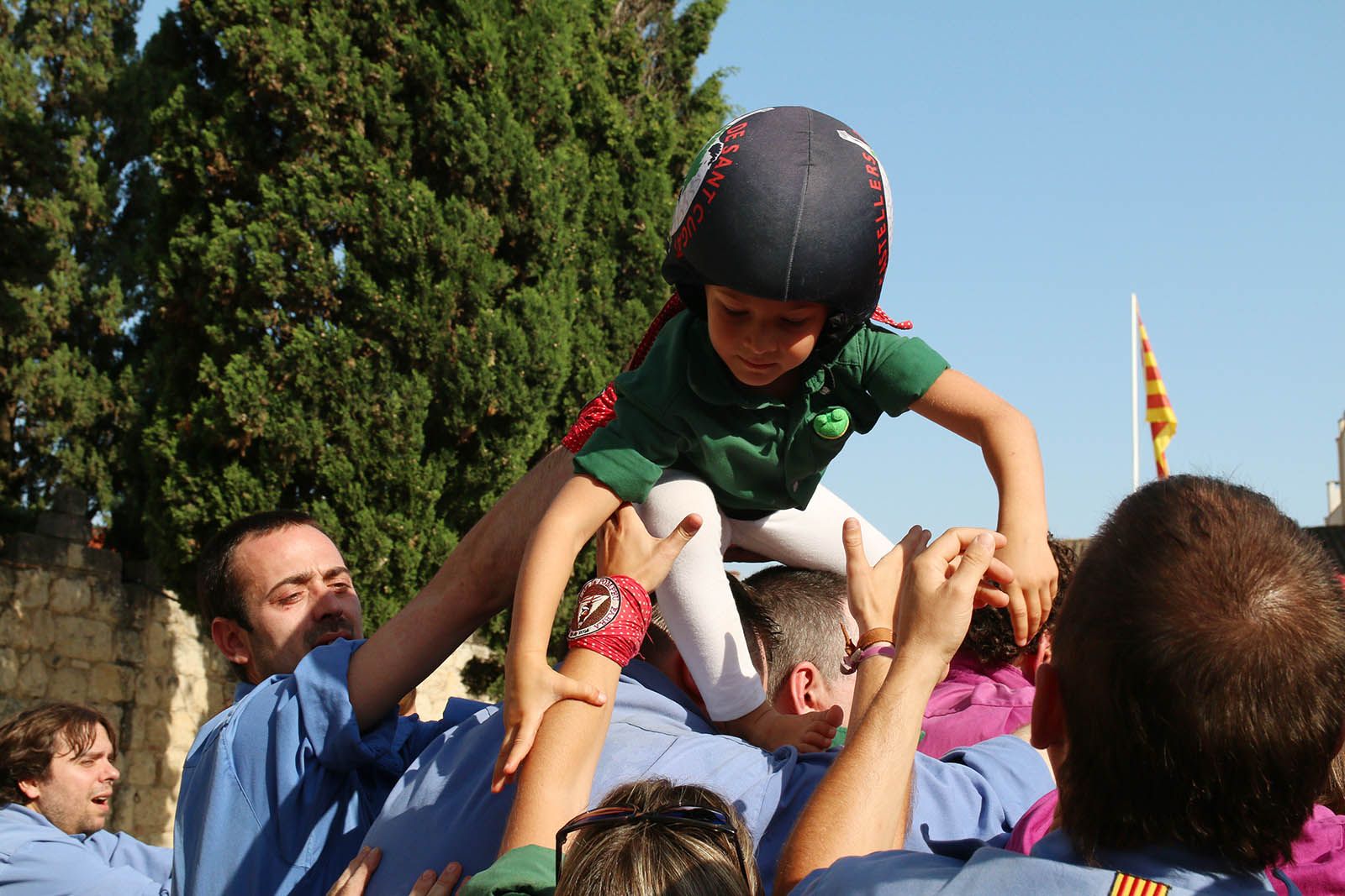 XXIII Actuació Castellera de Festa Major. Foto: Lali Álvarez