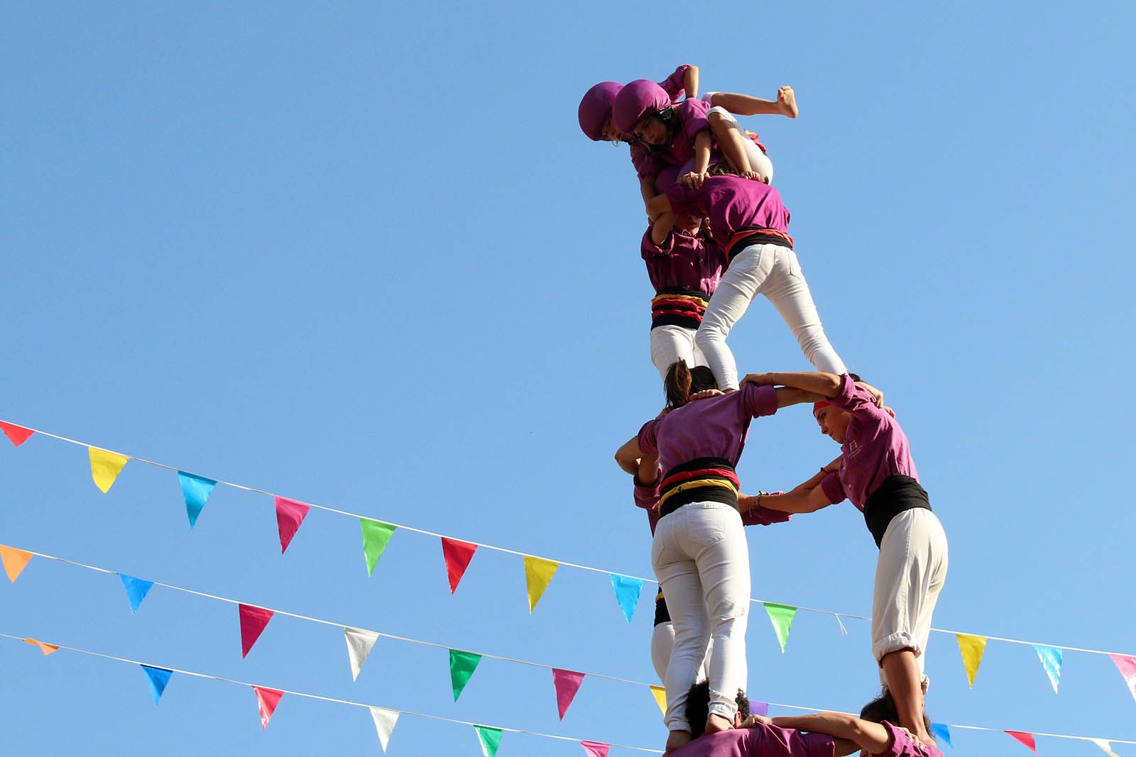 XXIII Actuació Castellera de Festa Major. Foto: Lali Álvarez