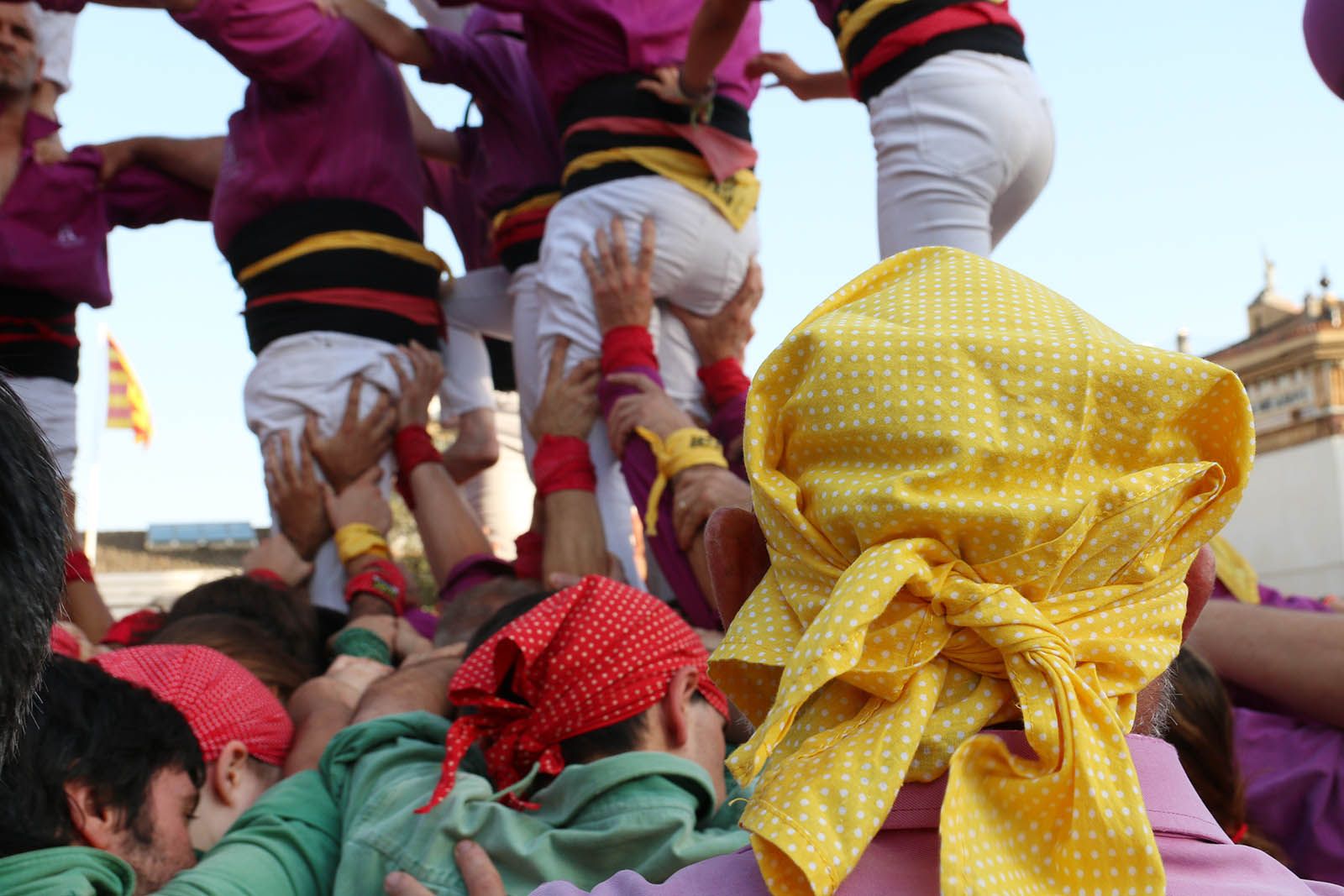 XXIII Actuació Castellera de Festa Major. Foto: Lali Álvarez