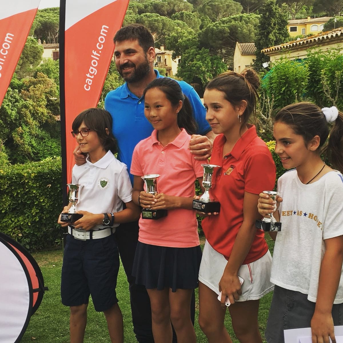 Recentment, tres jugadores del Club de Golf Sant Cugat han pujat al podi en el Campionat de Catalunya. FOTO: CGSC