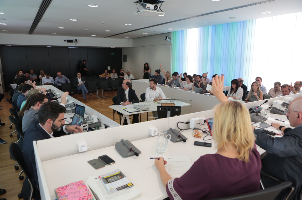 Ple Municipal de Sant Cugat del Vallès FOTO: Artur Ribera