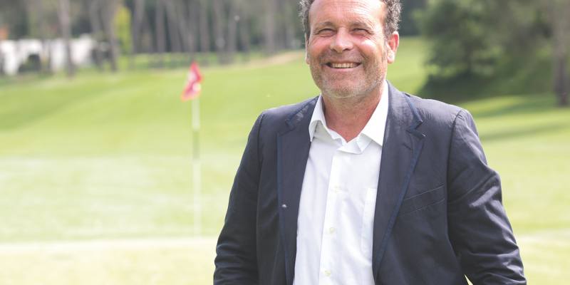 Sergi Corretja, és el gerent del Club Golf Sant Cugat FOTO: A. Ribera