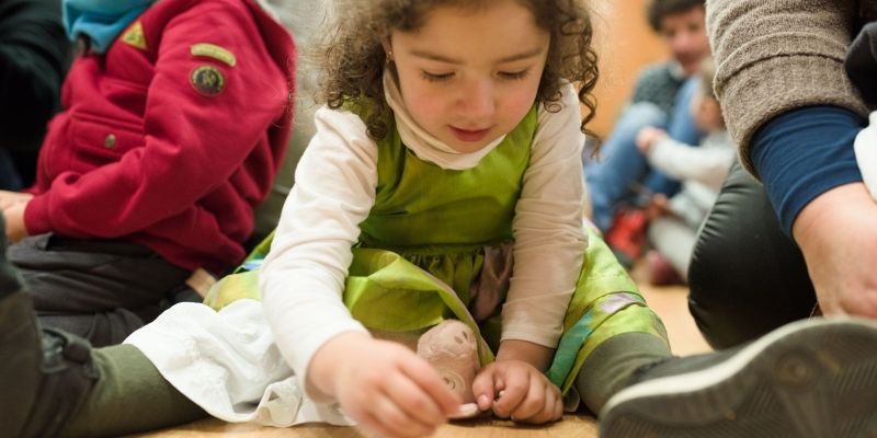 Cagada del Tio i Quinto Infantil al Casino de la Floresta Foto: Oscar Bayona 