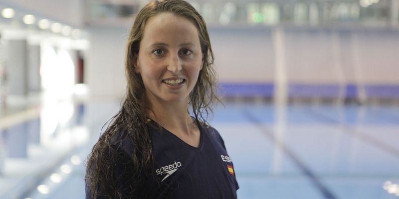Paula Ramírez, en el CAR de Sant Cugat. FOTO: Artur Ribera