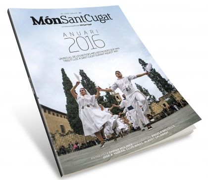 Portada de l'anuari del Món Sant Cugat