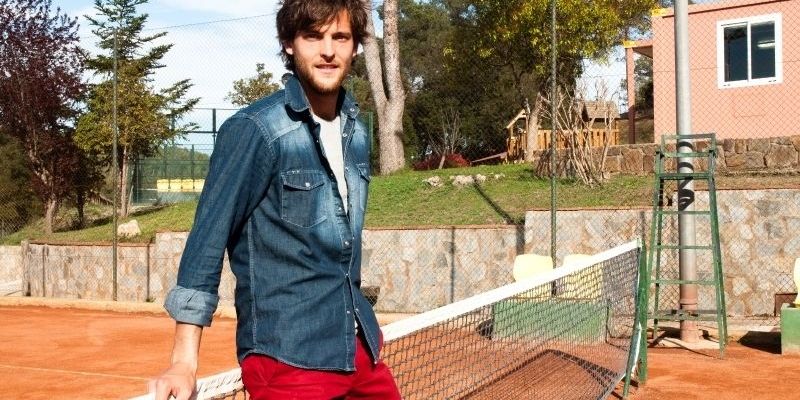 Joao Sousa, fotografiat al Club Esportiu Valldoreix. FOTO: David Molina