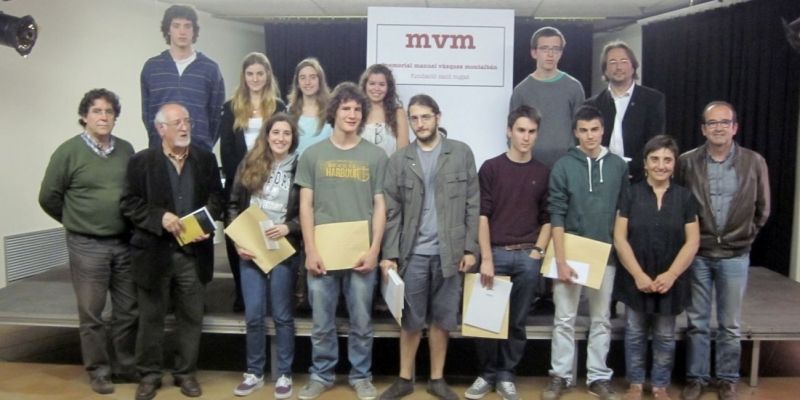 Una alumna de l’Arnau Cadell, premi Manuel Vázquez Montalbán