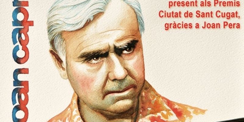 Joan Capri als Premis Ciutat de Sant Cugat