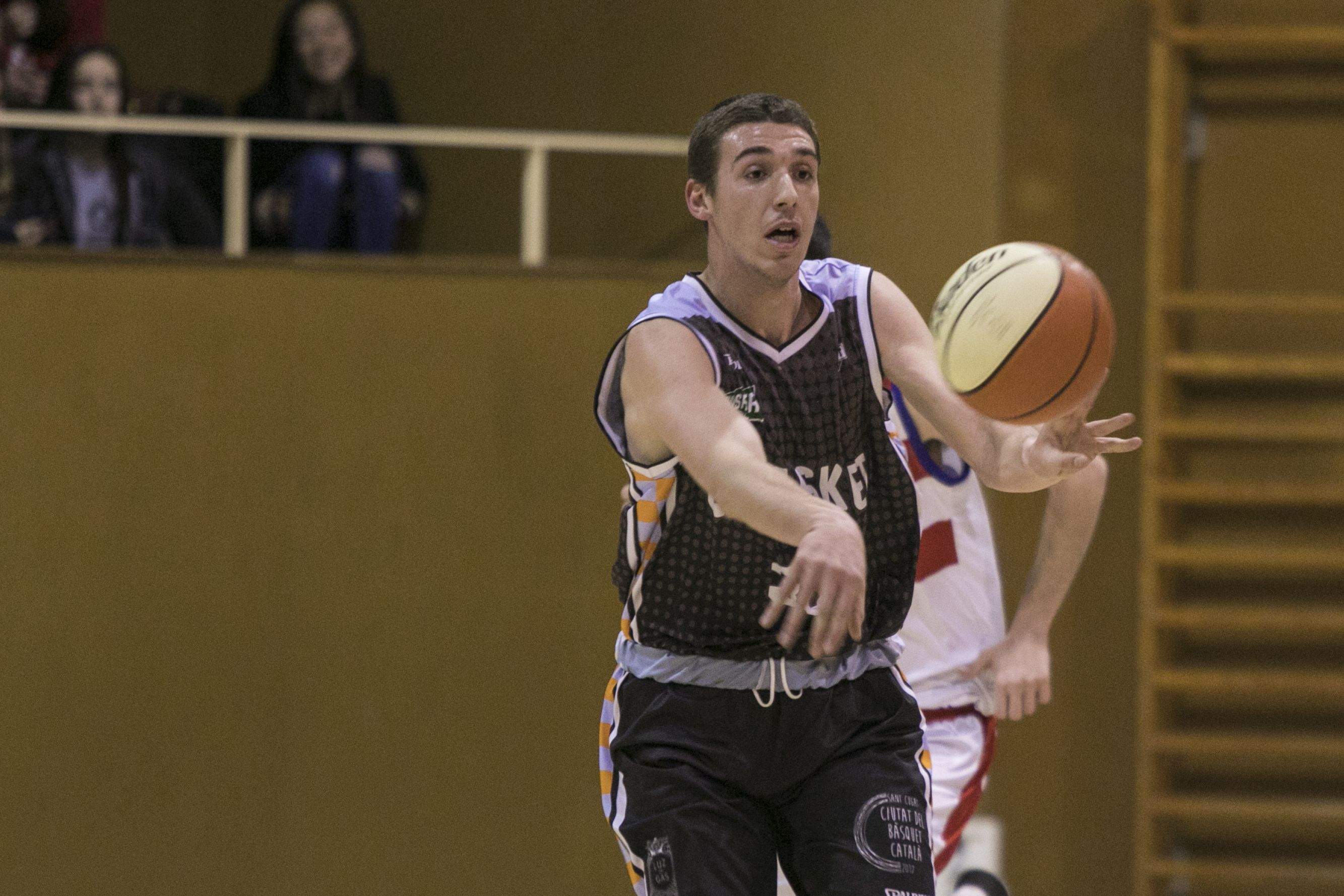 Unai García seguirà jugant al primer equip masculí del Qbasket Sant Cugat. FOTO: Lali Puig