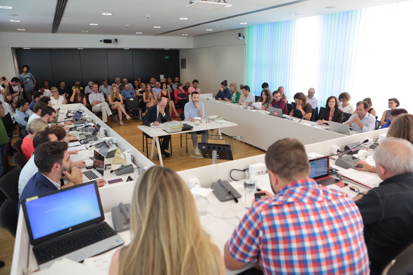 El ple municiplal de Sant Cugat del mes de juliol FOTO: Artur Ribera 