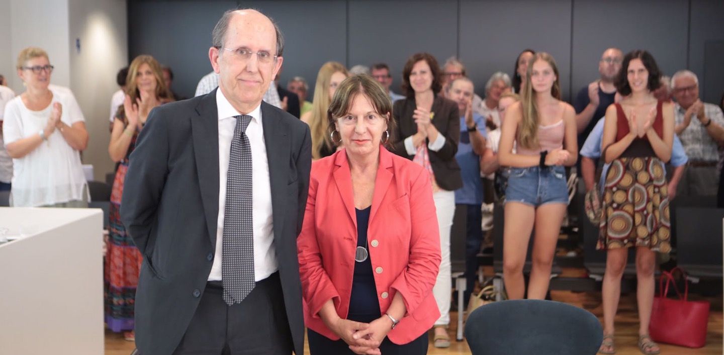 Reconeixement a tota una trajectòria. FOTO: Artur Ribera