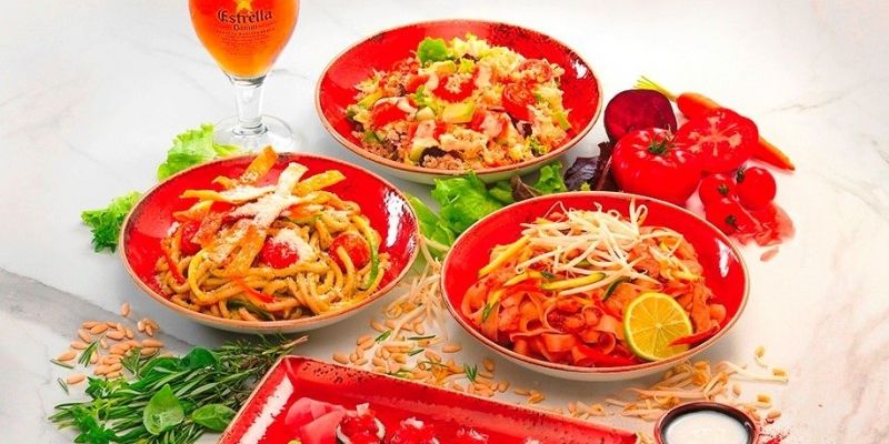 Una gran varietat de plats asiàtics FOTO: Cedida