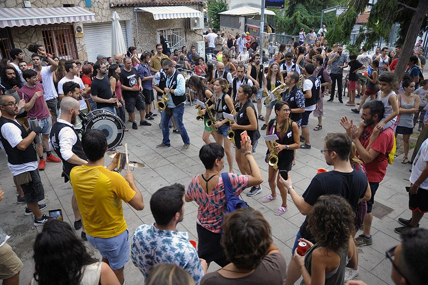 Cercatasques de Festa Major La Floresta. Foto: Bernat Millet.