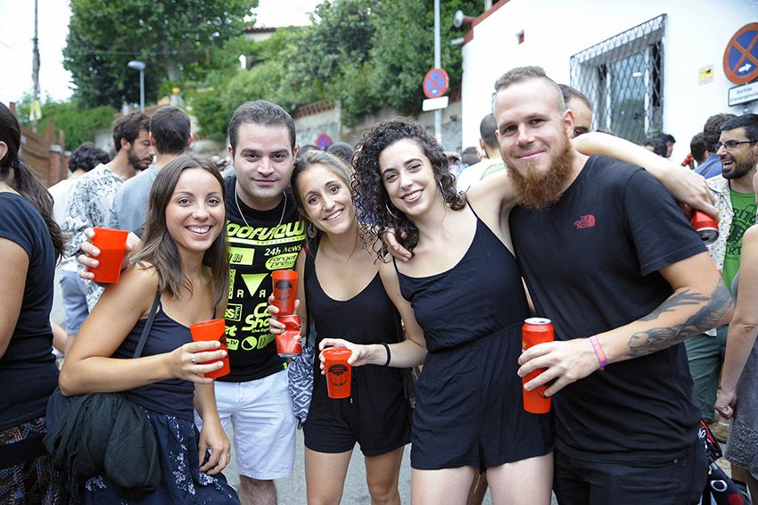 Cercatasques de Festa Major La Floresta. Foto: Bernat Millet.