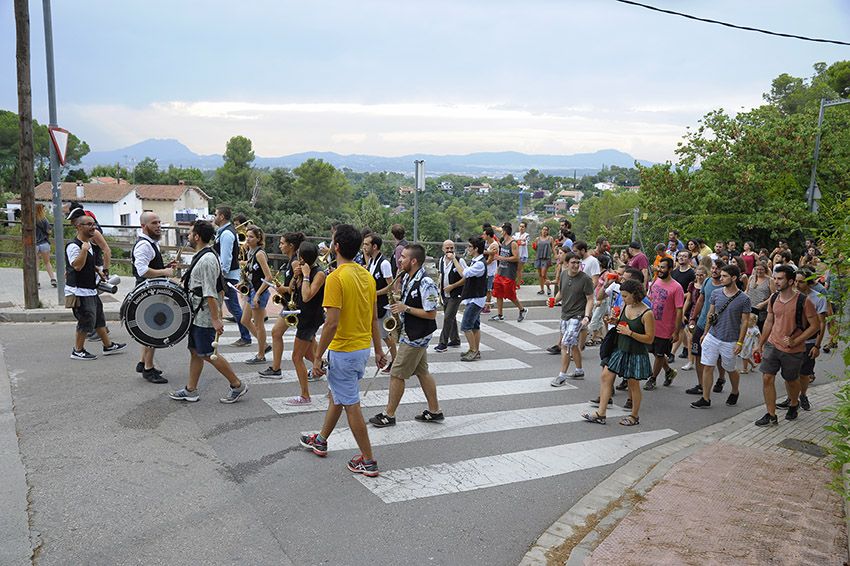 Cercatasques de Festa Major La Floresta. Foto: Bernat Millet.