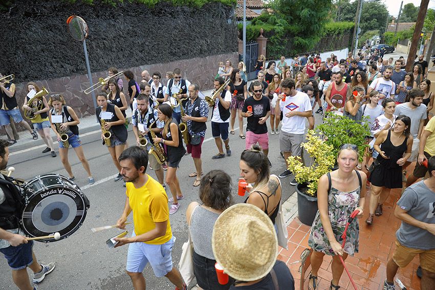 Cercatasques de Festa Major La Floresta. Foto: Bernat Millet.