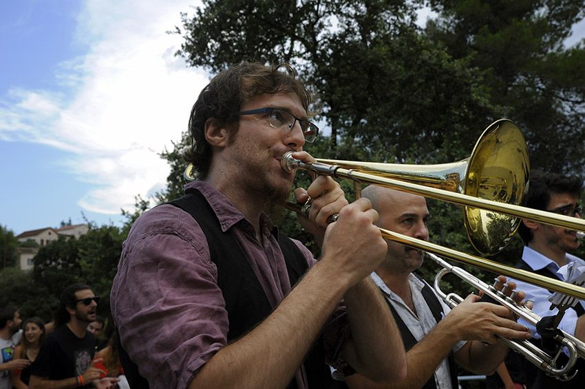 Cercatasques de Festa Major La Floresta. Foto: Bernat Millet.