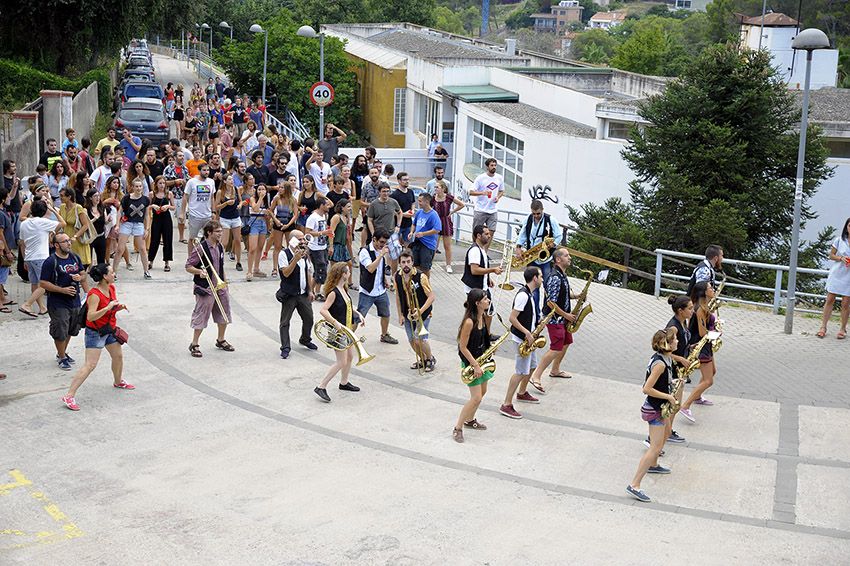 Cercatasques de Festa Major La Floresta. Foto: Bernat Millet.