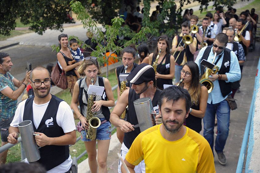 Cercatasques de Festa Major La Floresta. Foto: Bernat Millet.