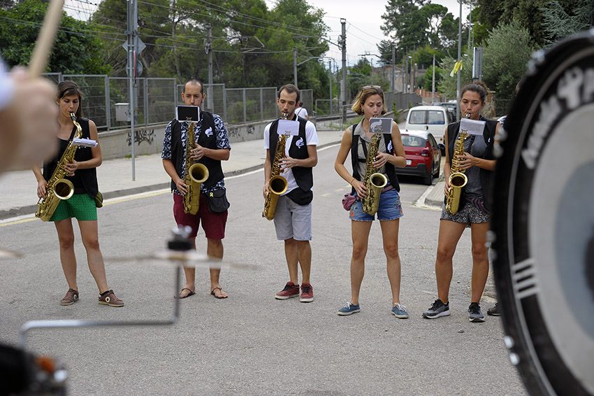 Cercatasques de Festa Major La Floresta. Foto: Bernat Millet.