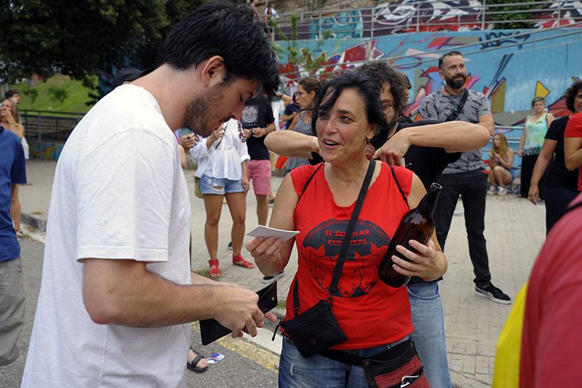 Cercatasques de Festa Major La Floresta. Foto: Bernat Millet.