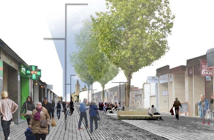 Imatge de com serà l'avinguda de Cerdanyola