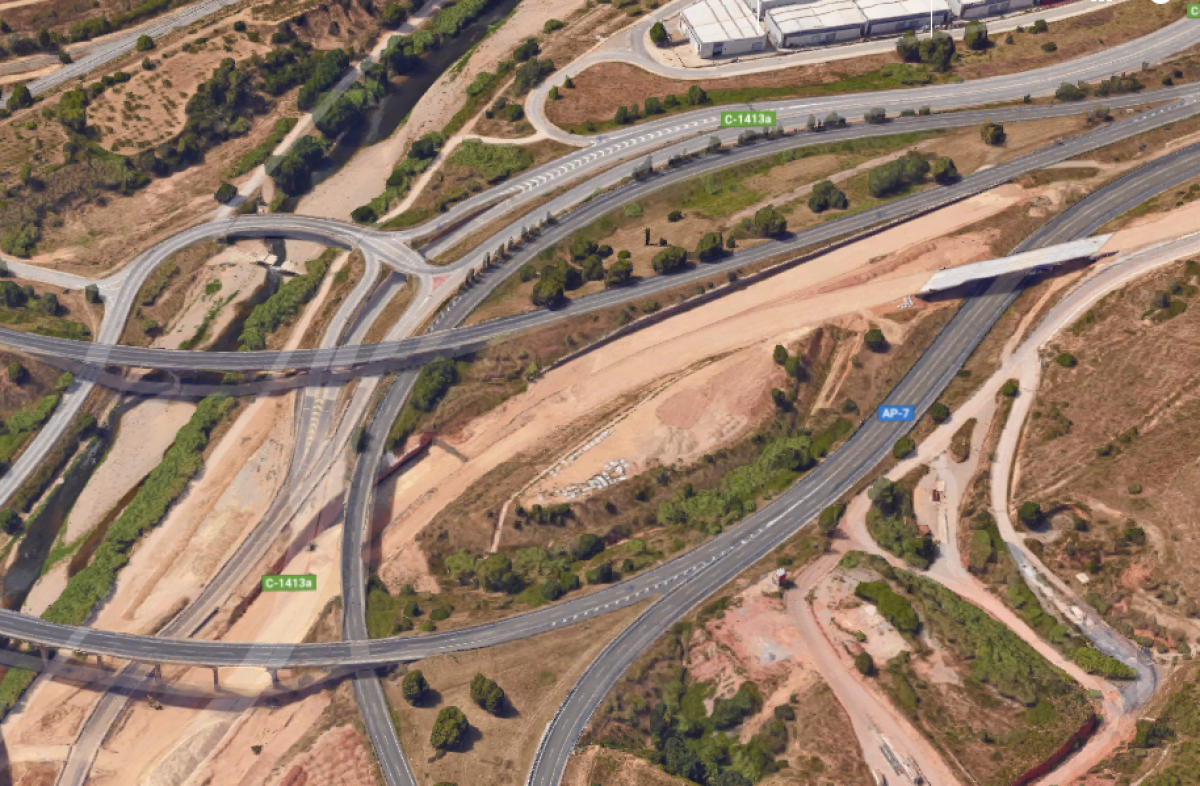 Les obres d'enllaç entre ambdues vies. FOTO: El món