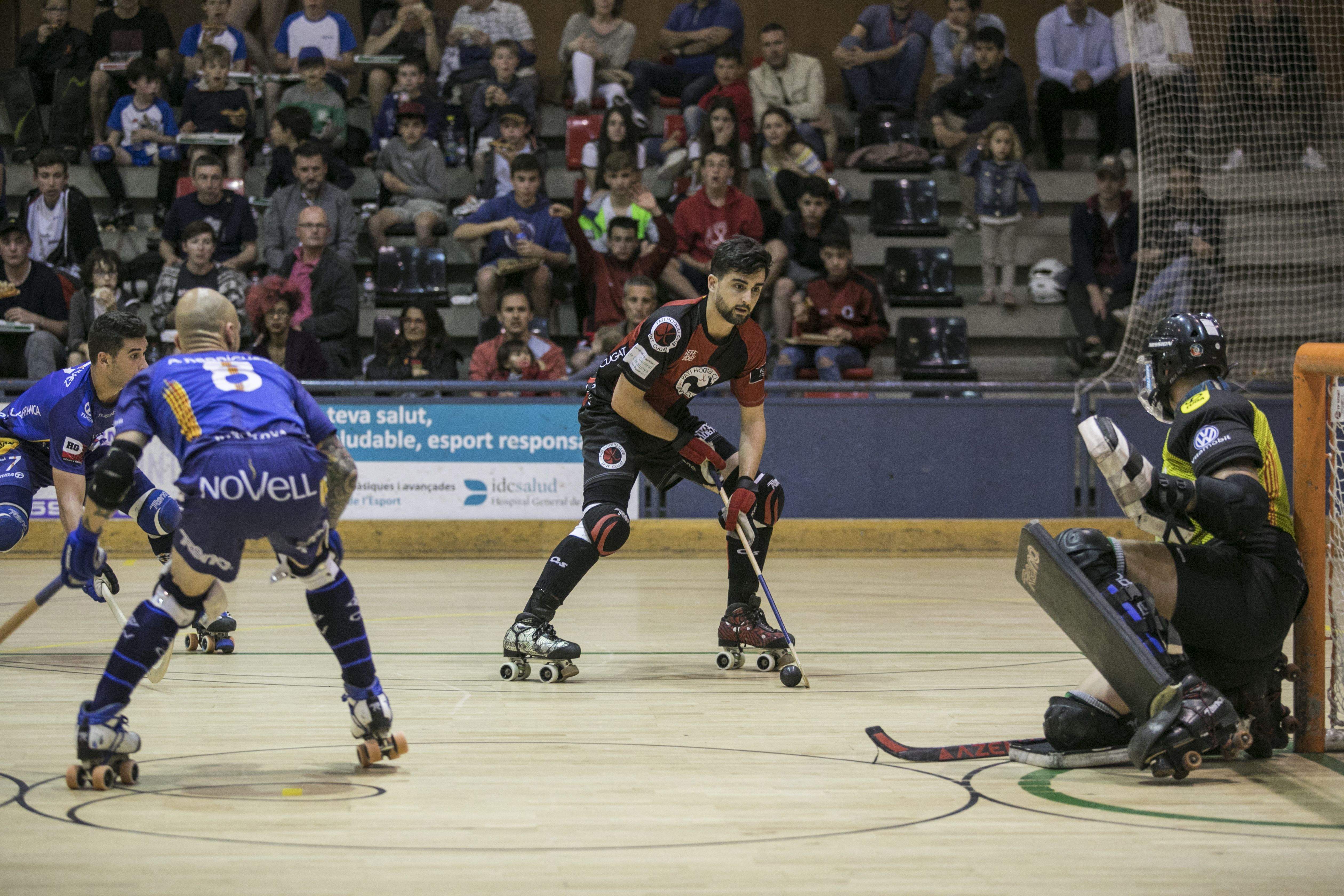 David Yepes, en un partit de lliga de la temporada 2017-2018. FOTO: Lali Puig