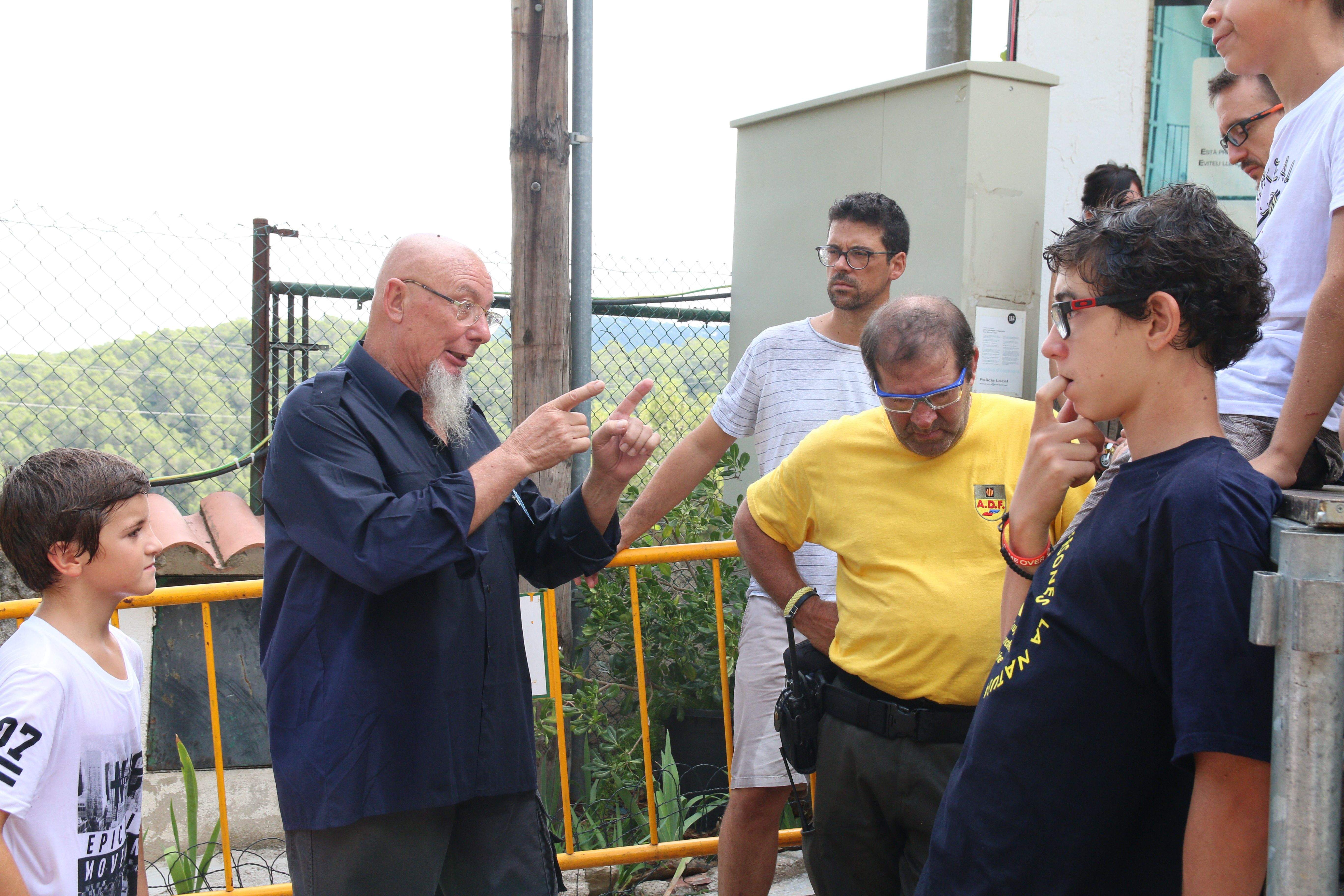 Pràctiques d'autoprotecció. Foto: Lali Álvarez