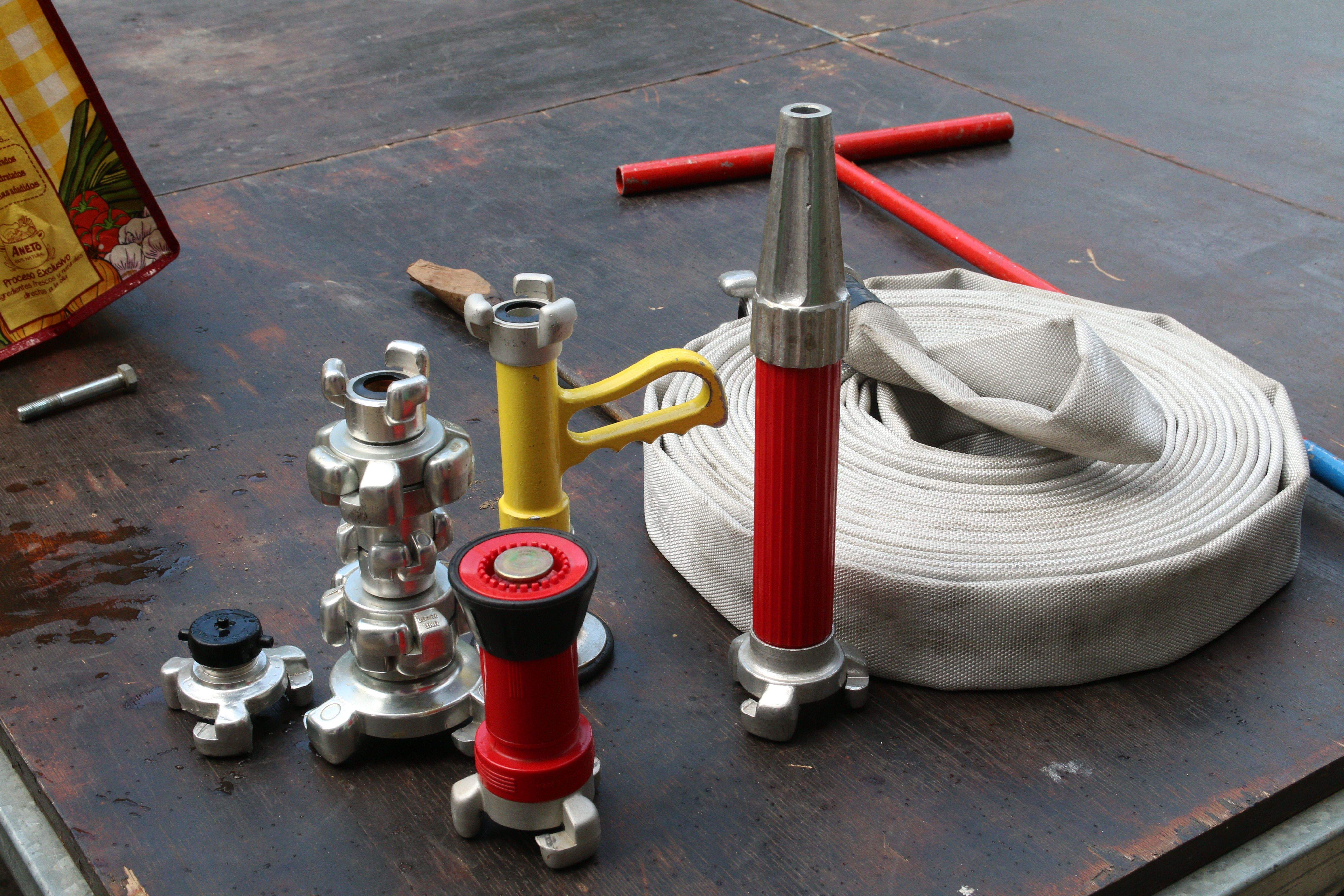 Pràctiques d'autoprotecció. Foto: Lali Álvarez