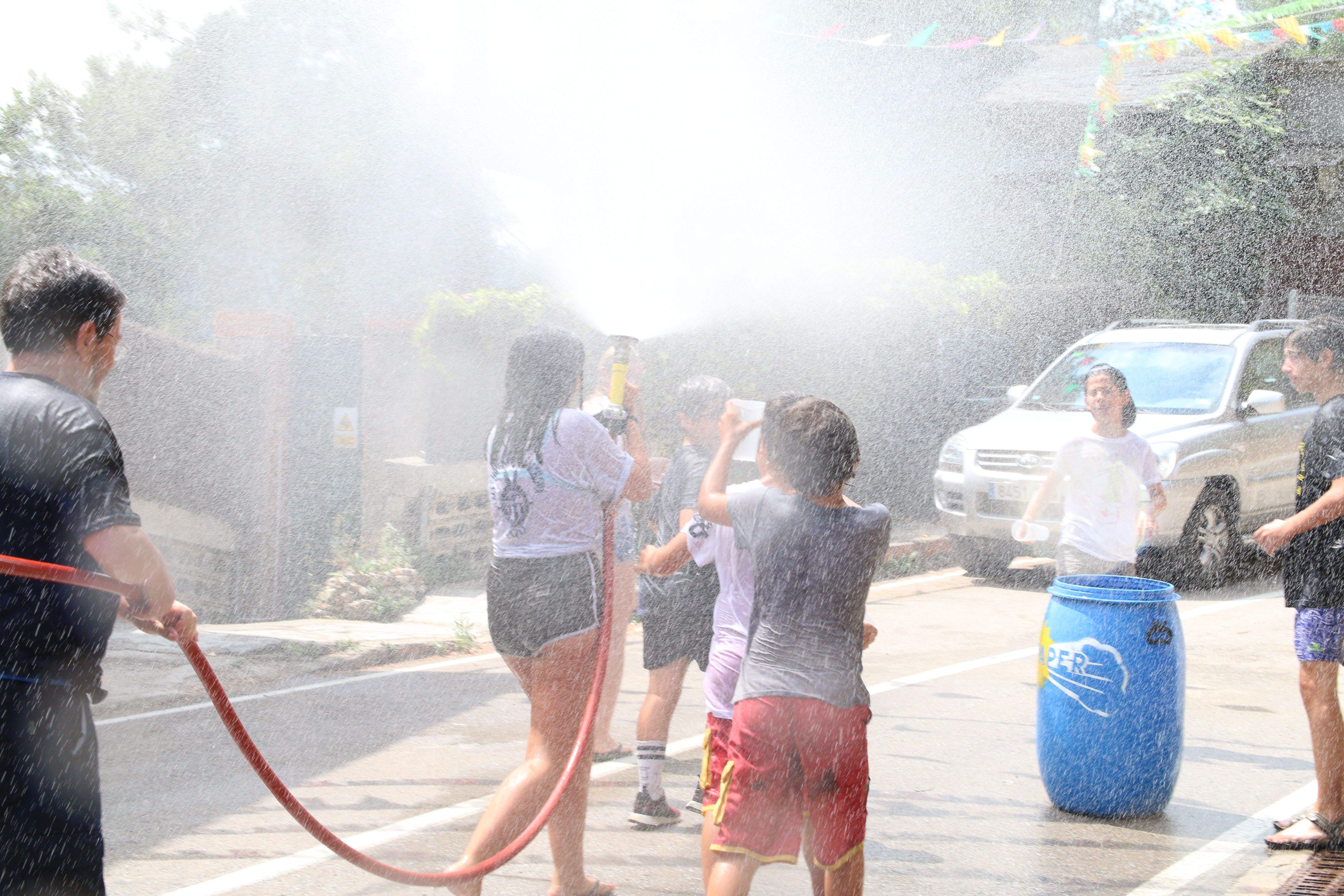 Pràctiques d'autoprotecció. Foto: Lali Álvarez