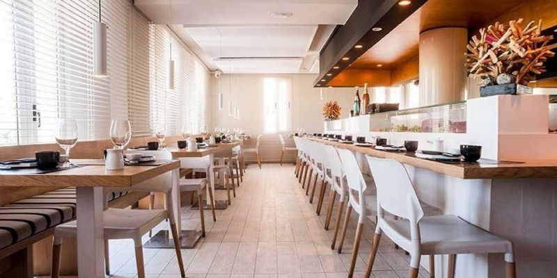 Interior del restaurant Zuka, especialistes en cuina japonesa FOTO: Cedida