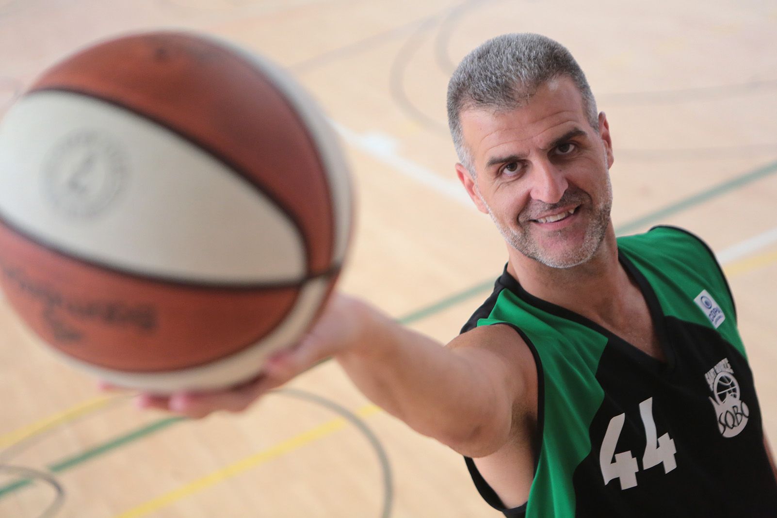 El santcugatenc Gerard Moreno, de 44 anys, és un dels deu jugadors catalans més veterans en actiu. FOTO: Artur Ribera