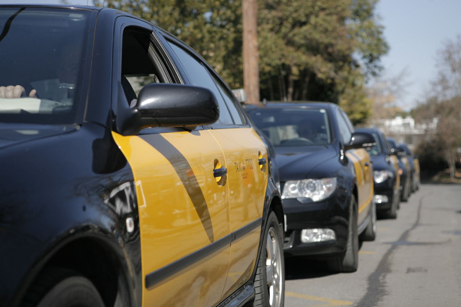 El sector del taxi a Sant Cugat