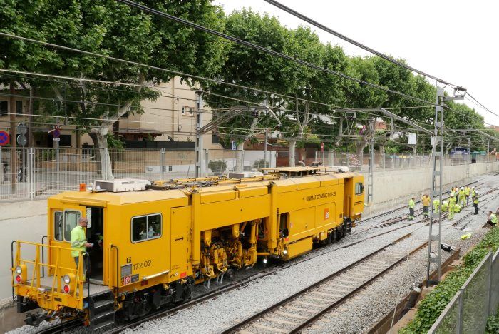 FGC ha fet treballs a Sant Cugat durant juny i juliol