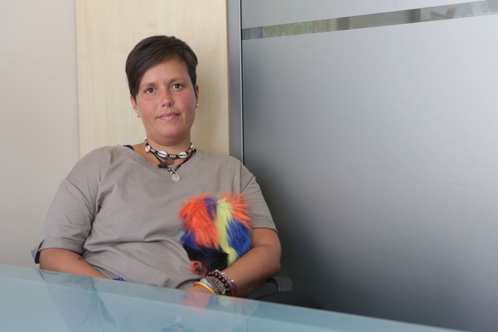 Adriana Martín és familiar de les dues víctimes santcugatenques dels atemptats de Barcelona i Cambrils. FOTO: Artur Ribera