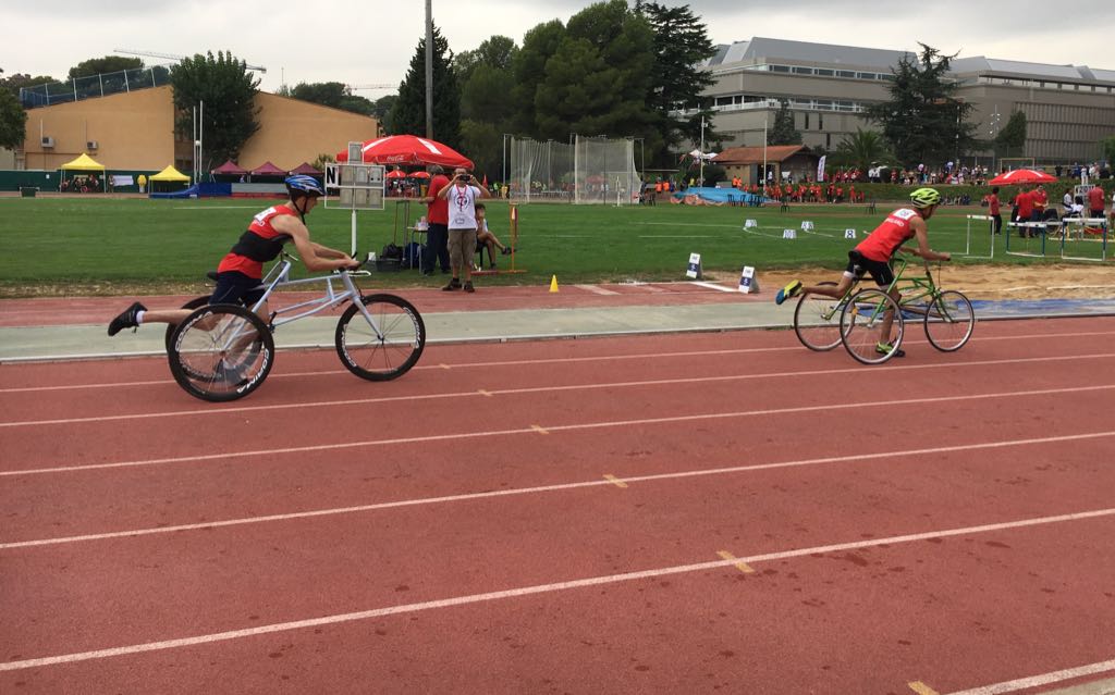 Els paraatletes han competit durant tot el dia al CAR de Sant Cugat. FOTO: CISPRA World Games