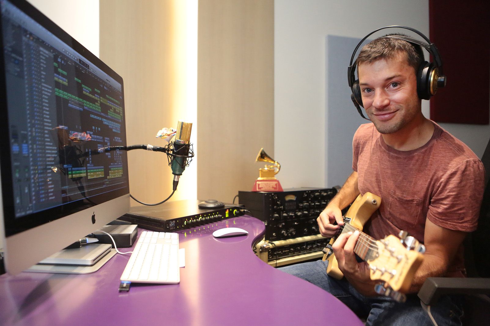 André Nascimbeni, productor musical santcugatenc. FOTO: Cedida