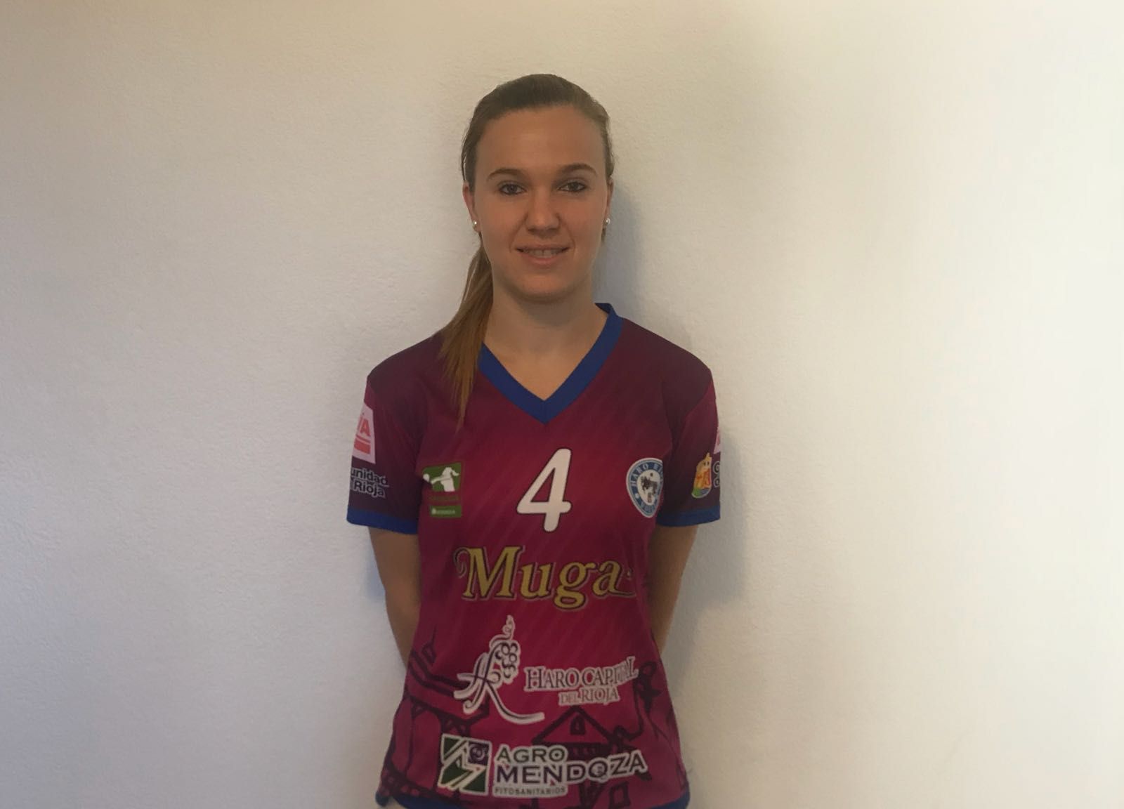 Maria Sanchis ha jugat al DSV CV Sant Cugat, al CVB Barça i ara ho farà a l'Haro Rioja Voley. FOTO: Cedida
