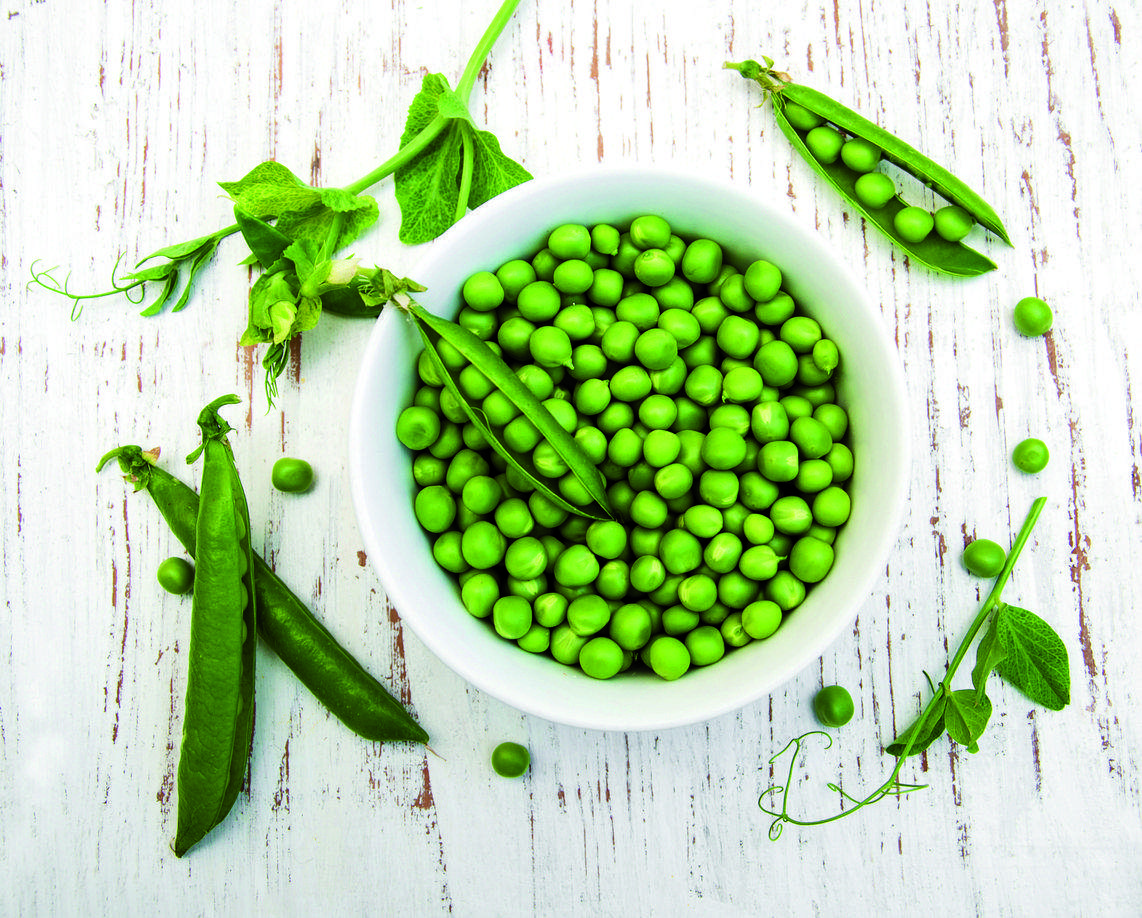 Els pèsols donen la suavitat i la dolçor del plat FOTO: Cedida