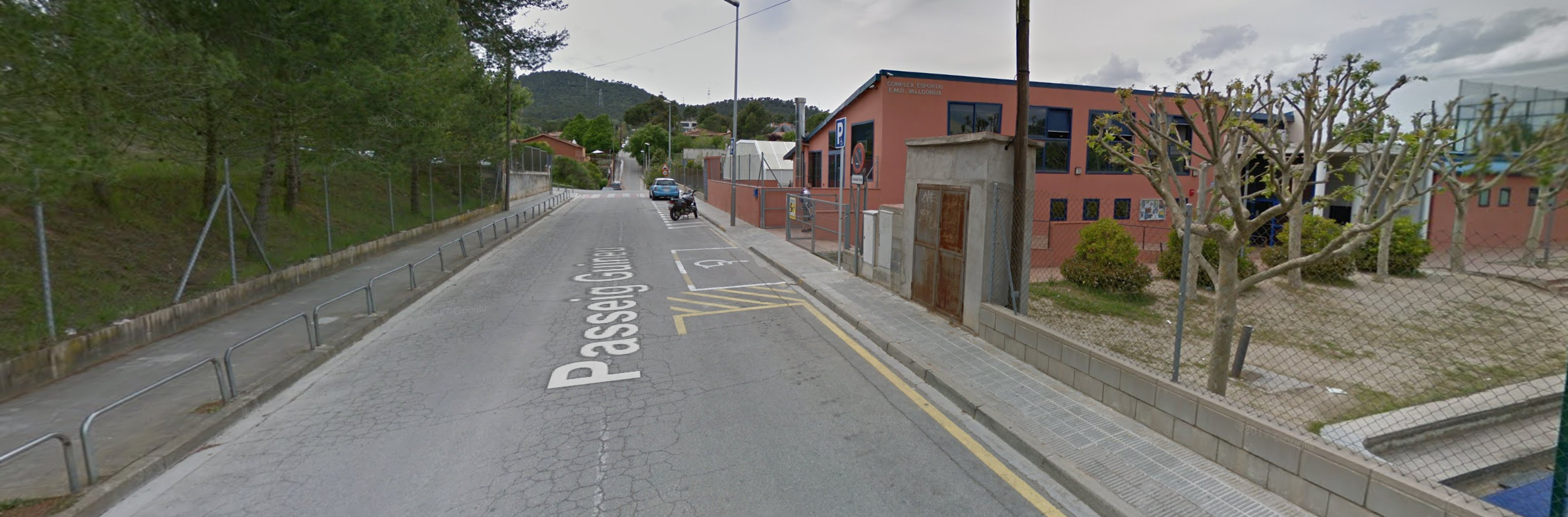 Zona en la que es fan les obres. FOTO: Google Maps