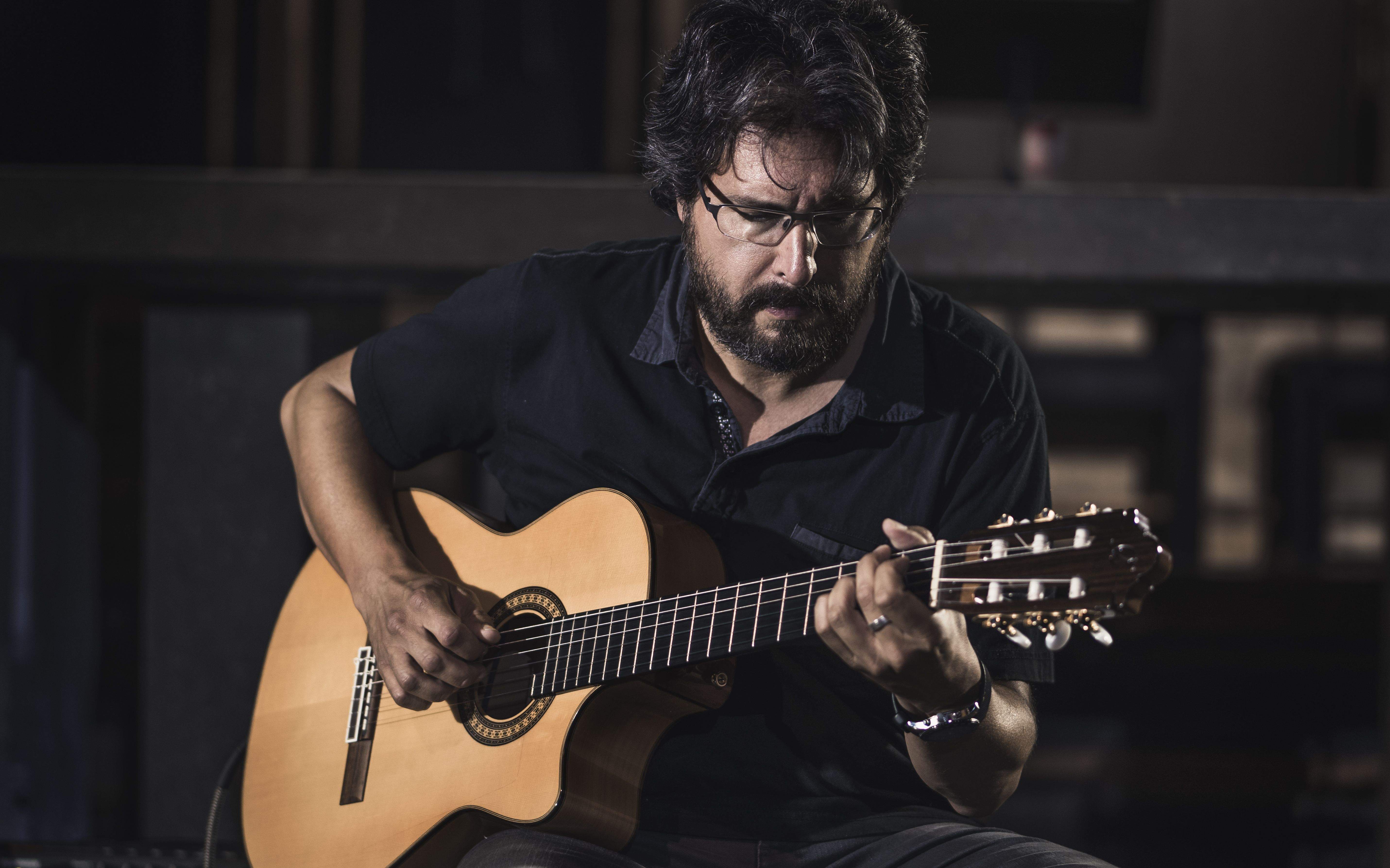 Saltor en un dels concerts del Festival de Guitarra del Mediterrani aquest estiu. Foto: Cedida