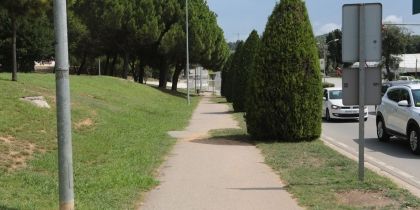 CARRIL BICI CARRETERA RUBI 2