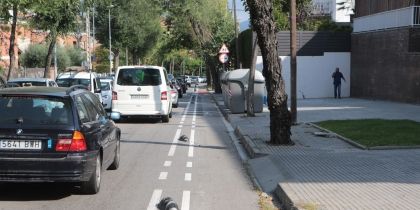 CARRIL BICI CARRETERA RUBI 10