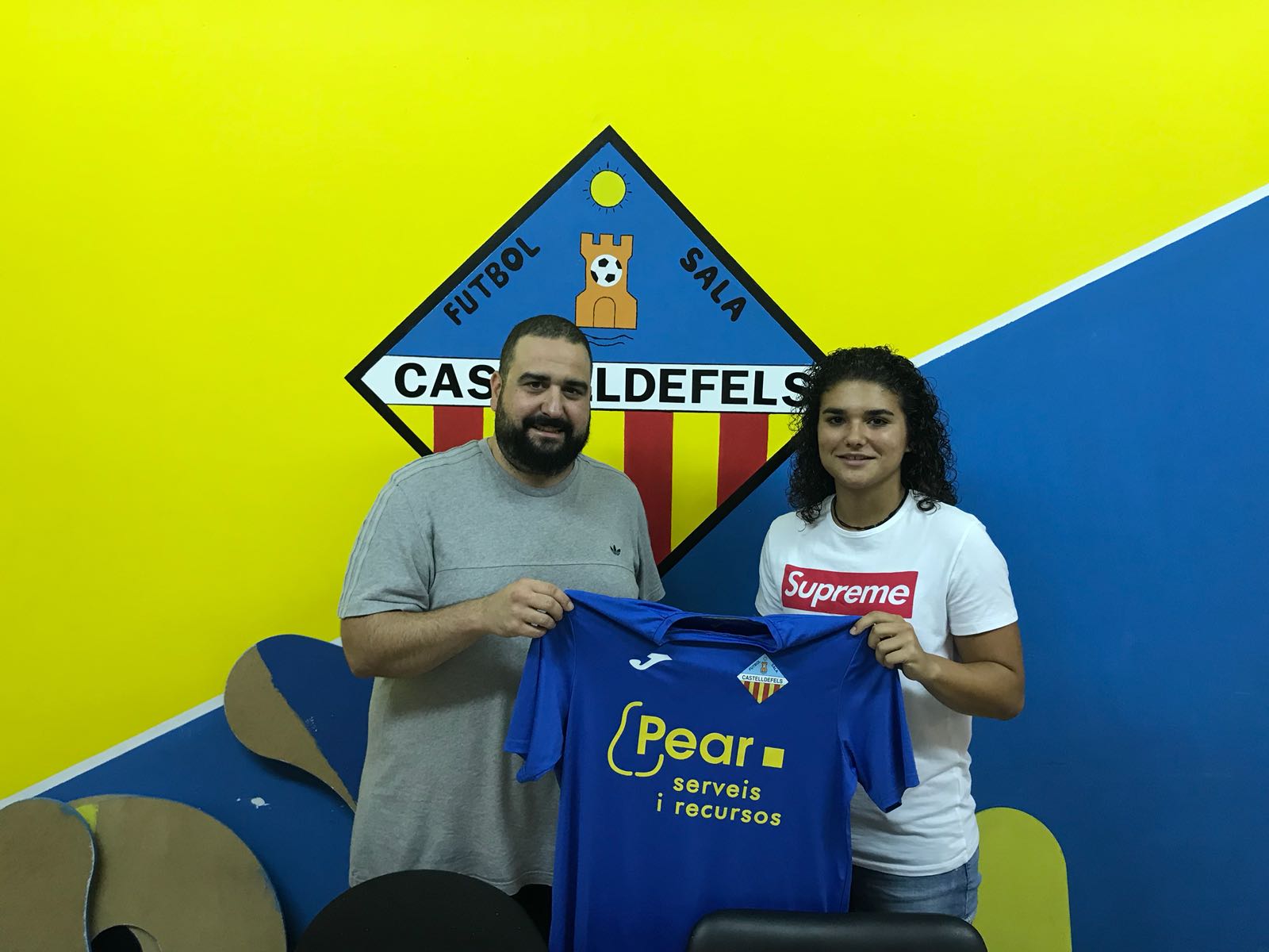 Clàudia Río, nova jugadora del Futbol Sala Castelldefels. FOTO: FS Castelldefels