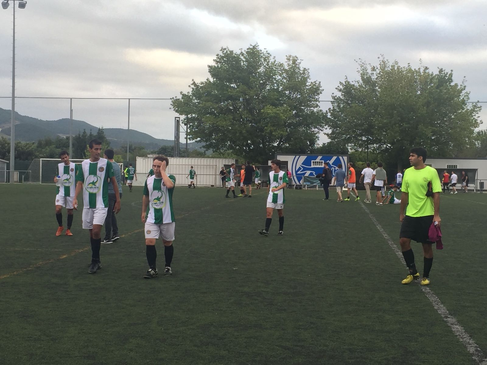 El primer equip del Valldoreix FC ha perdut (1-0) al camp de la UD Molletense. FOTO: Valldoreix FC