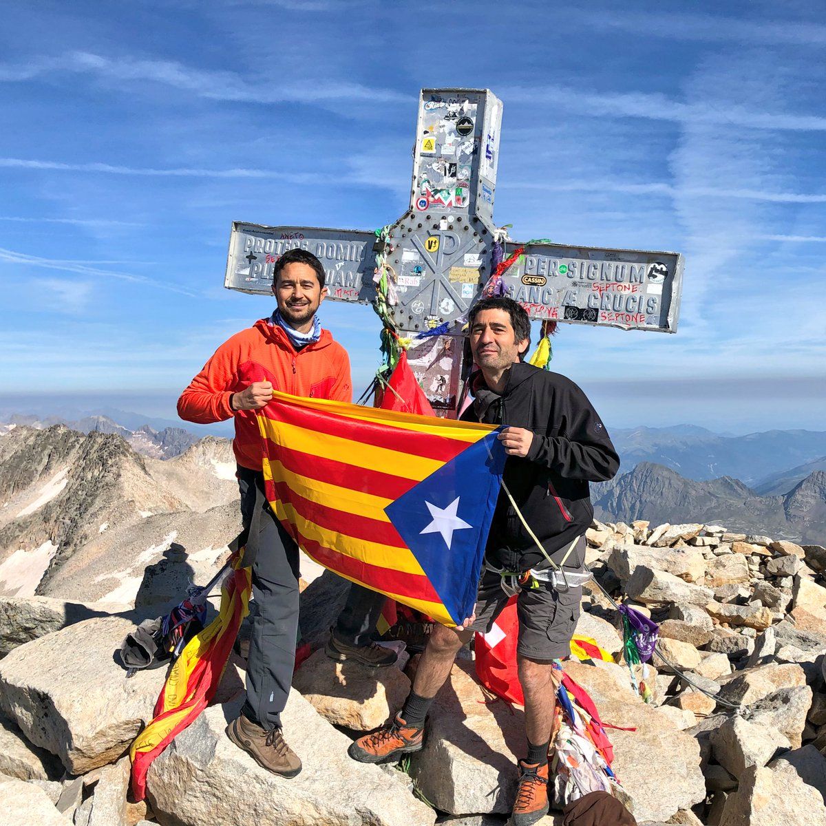 Els dos consellers santcugatencs, Damià Calvet i Jordi Puigneró