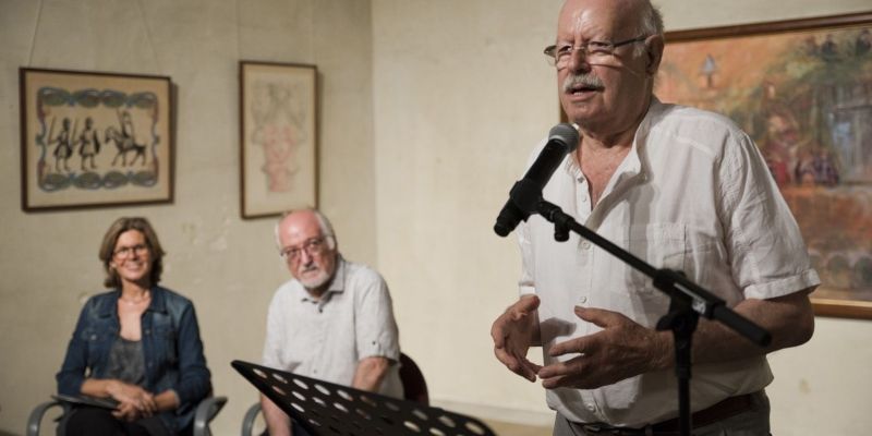 Fortuny, Miquel i Tortosa durant la presentació. FOTO: Bernat Millet
